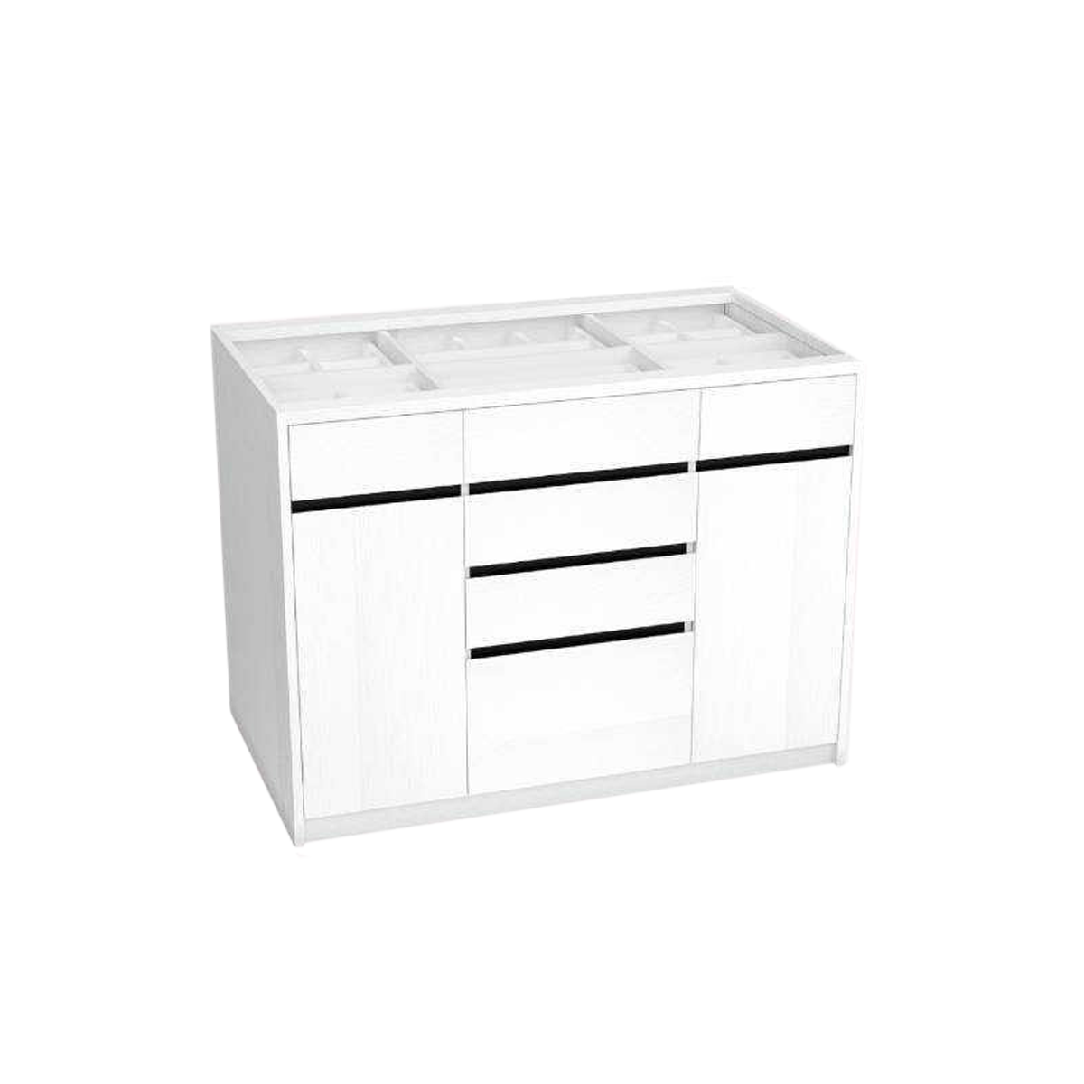 NEW Coffee Table - CS122 (WHBK)