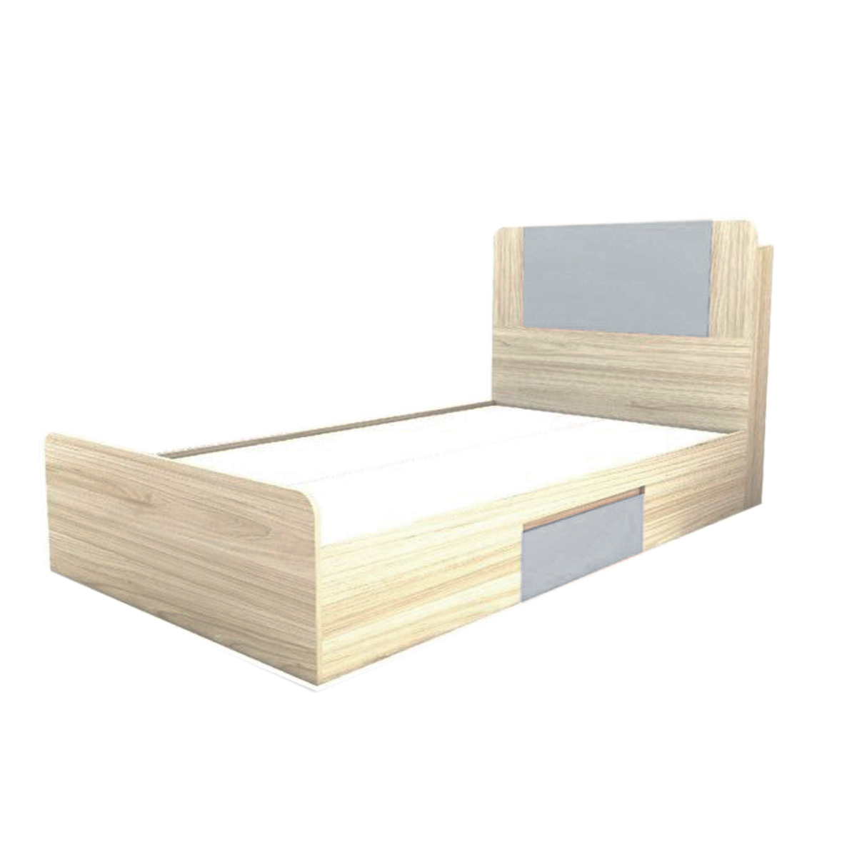 NEW เตียง รุ่น B-3508 สี WOGY