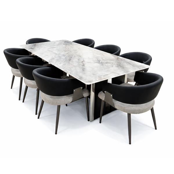 โต๊ะอาหารหิน ลาโด้ LADO 6 ที่นั่ง