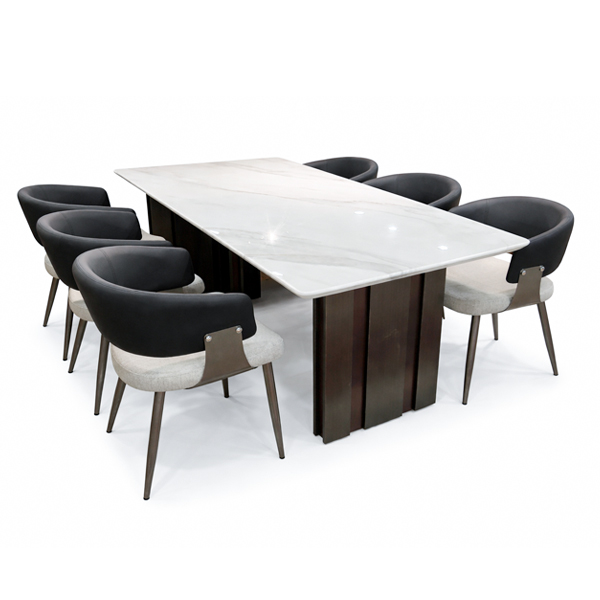 โต๊ะอาหารหิน โดล่า DOLA 6 ที่นั่ง